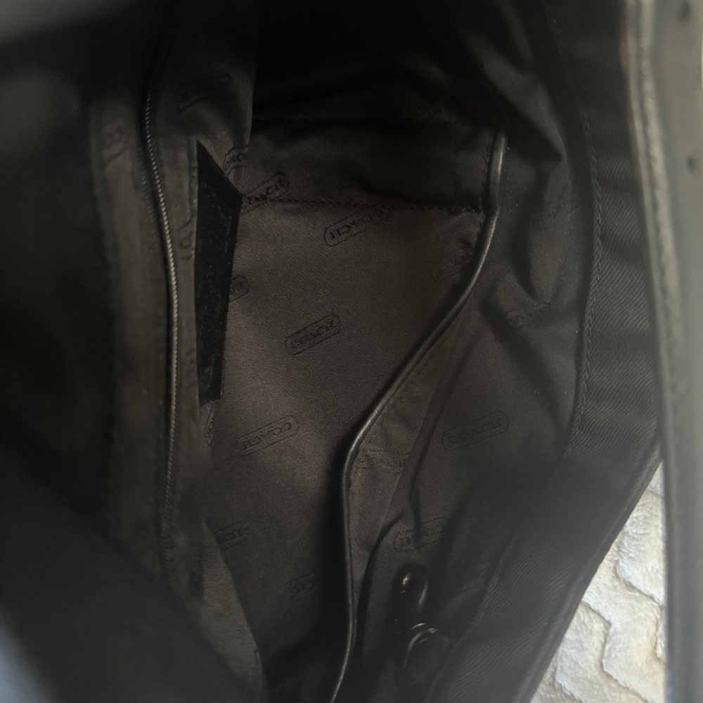 Coach Mercer Black Shoulder Bag - Picture 5 of 14